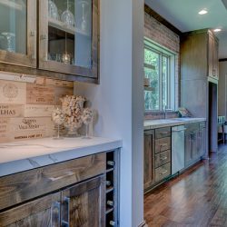 Six Beautiful Ways to Work Glass Into Your Kitchen Cabinets