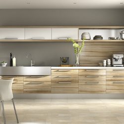 Kitchen Cabinet, Countertop and Sinks for an Ultramodern Kitchen