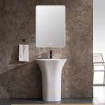 Resin Pedestal Sink