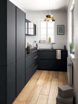 Best Kitchen Cabinets Painted Black 300x396 