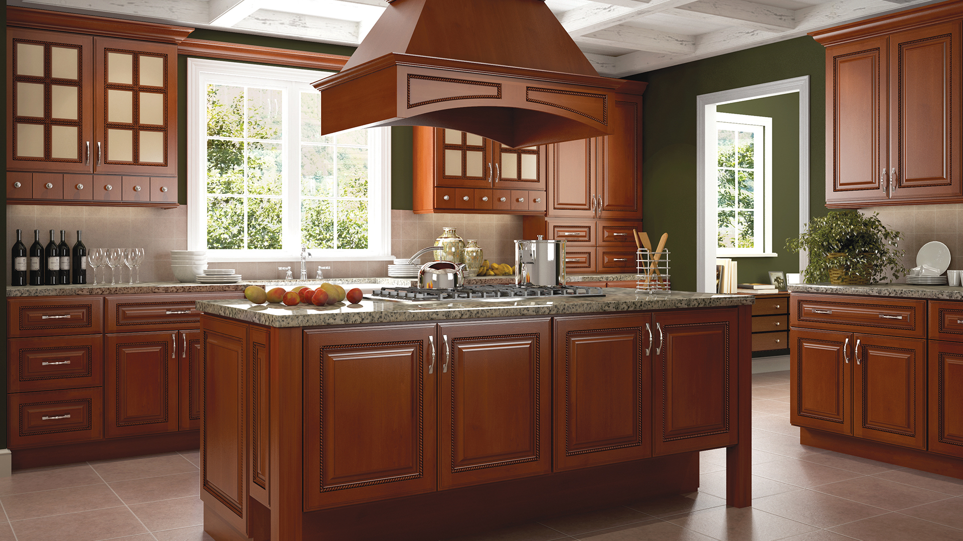 Traditional Kitchen Cabinets | Home Art Tile Kitchen and Bath