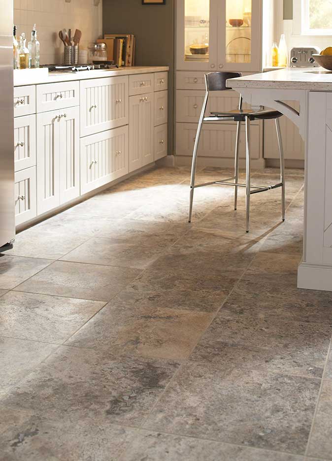 stone kitchen flooring