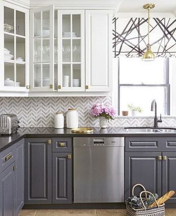 How to Master the Two-Tone Kitchen Cabinet Trend — Builders Alliance