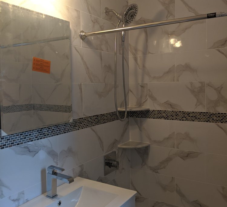 Modern Bathroom Remodel Project in New York, NY | Home Art Tile Kitchen and Bath