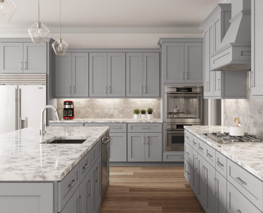 Gray Kitchen Cabinets Selection You, Light Gray Kitchen Cabinet Designs