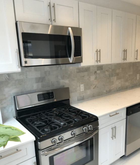 Kitchen Backsplash Ideas for White Cabinets 2023 Guide | Home Art Tile Kitchen and Bath