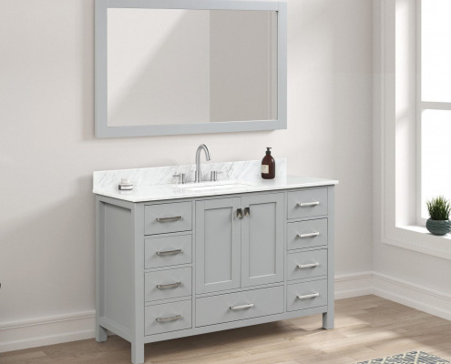 Gray Bathroom Vanity Ideas Min 495x400 