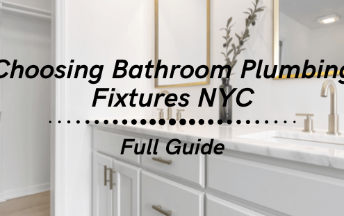 Bathroom Plumbing Fixtures NYC