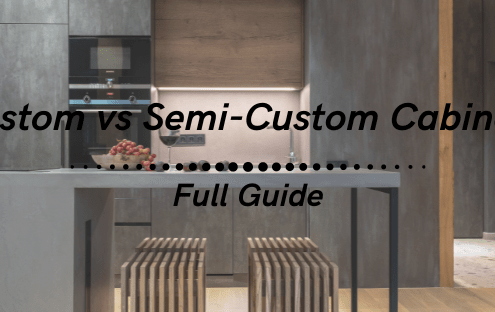 custom vs semi-custom cabinets