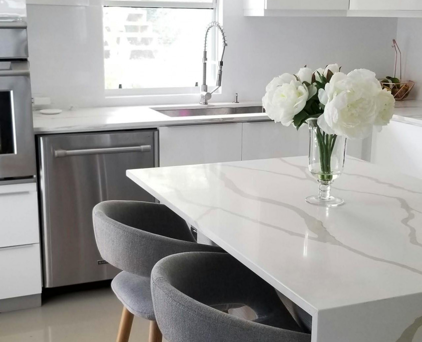Quartz That Looks Like Marble: Durability with Chic Look | Home Art Tile Kitchen and Bath