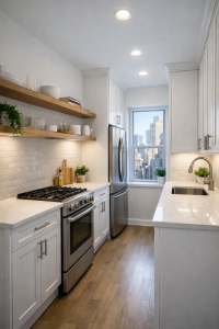 Small Manhattan Kitchens That Look High-End (Even on a Budget) – 2026 Guide | Home Art Tile Kitchen and Bath