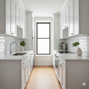 Small Manhattan Kitchens That Look High-End (Even on a Budget) – 2026 Guide | Home Art Tile Kitchen and Bath